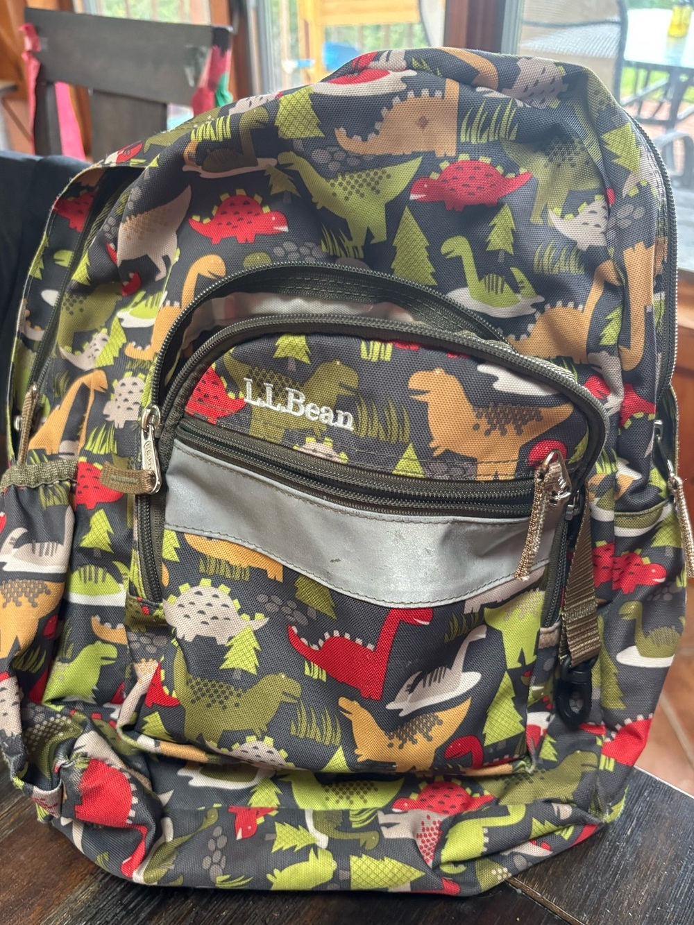 Llbean Dinosaur Junior Backpack